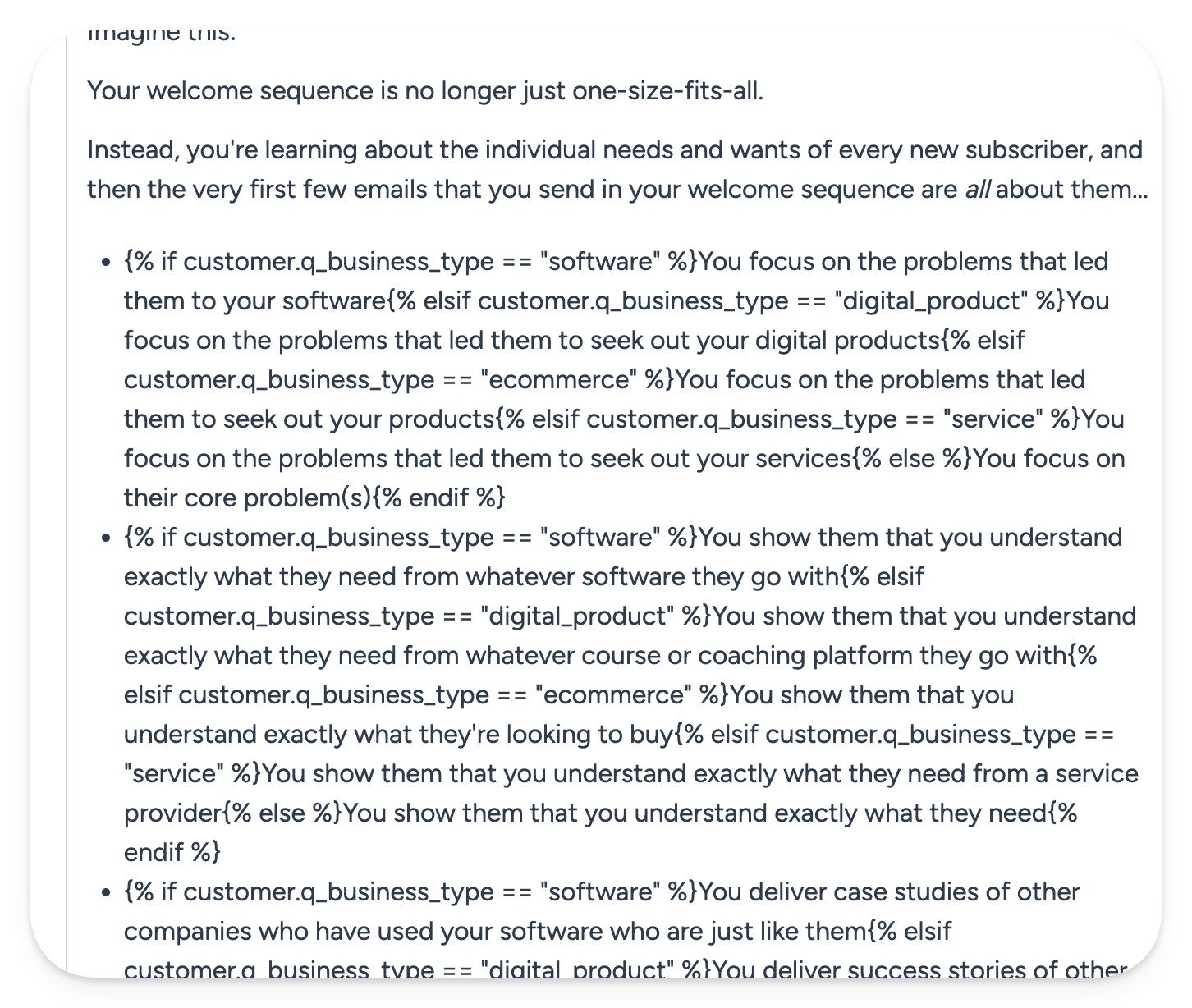 Tested, valid email copy – ready to load into your email marketing platform of choice Tested, valid email copy – ready to load into your email marketing platform of choice