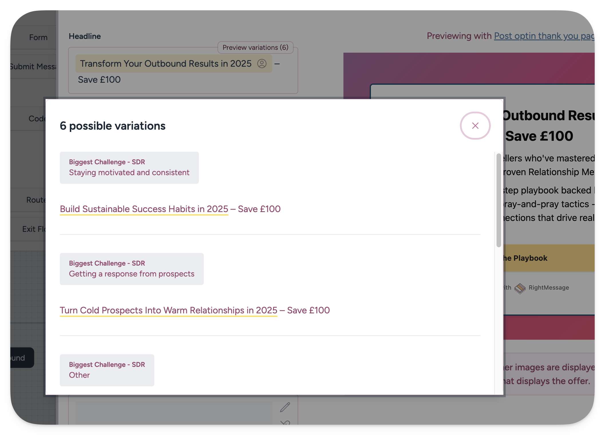 Personalize every question Personalize every question